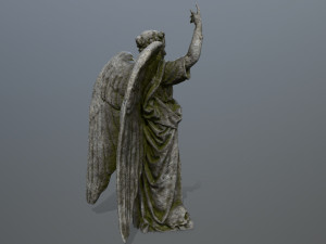 angel statue 3D 모델