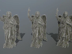 angel statue 3D Model