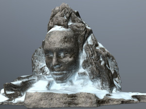 mountainface 3D 模型