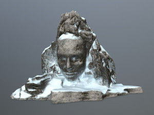 mountainface Model 3D