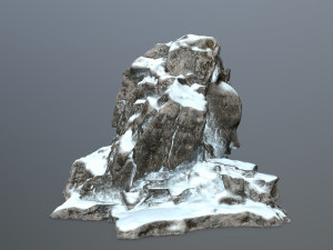 mountainface Model 3D