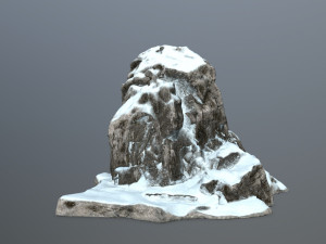 mountainface Model 3D