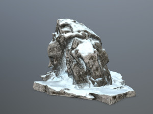 mountainface Model 3D