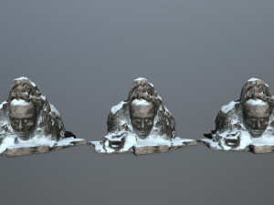 mountainface Model 3D