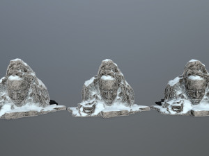 mountainface Model 3D