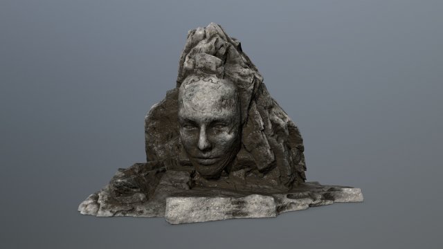 mountainface 3D Model .c4d .max .obj .3ds .fbx .stl .blend 