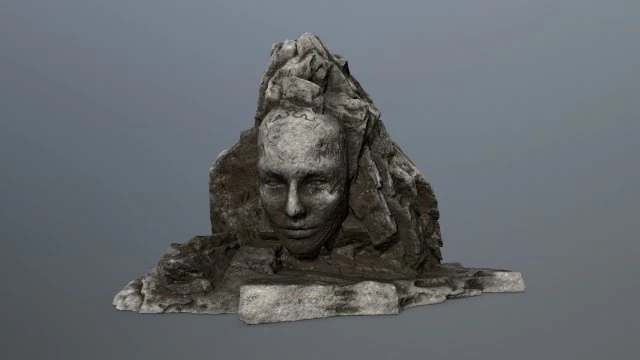 mountainface 3D Model .c4d .max .obj .3ds .fbx .stl .blend 