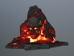 mountainface Model 3D