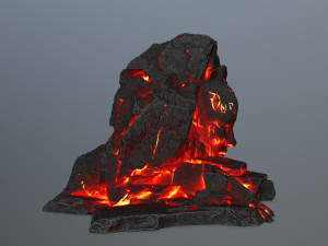 mountainface Model 3D