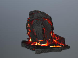 mountainface Model 3D