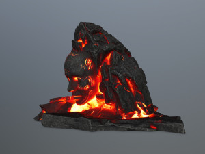 mountainface Model 3D