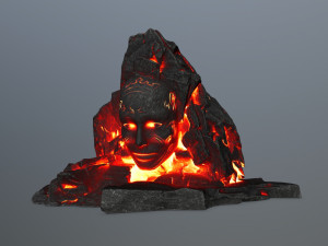 mountainface Model 3D