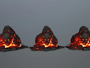 mountainface 3D Model