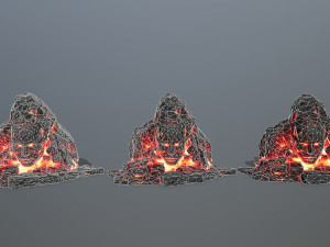 mountainface Model 3D