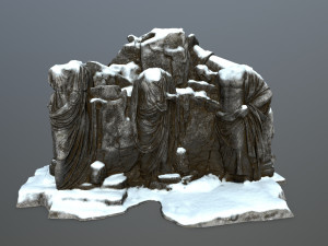 statue Modello 3D