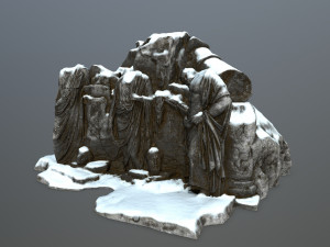 statue Modello 3D