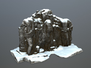 statue Modello 3D