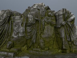 statue Model 3D