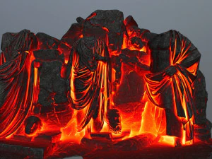 lava statue 3D Model