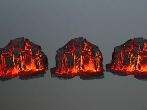 lava statue 3D Model