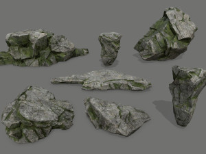 ruin set 3D Model