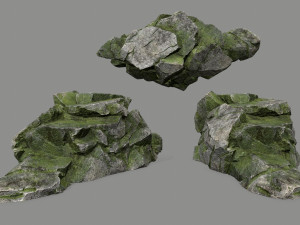 ruin set 3D Model