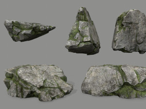 ruin set 3D Model