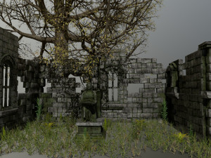 ruin set 3D Model