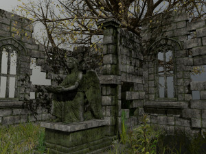 ruin set 3D Model