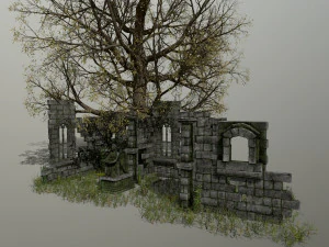 ruin set 3D Model