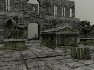ruin set 3D Model