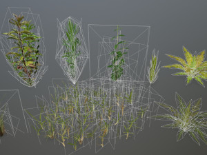 ruin set 3D Model