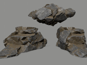 ruin set 3D-Modell
