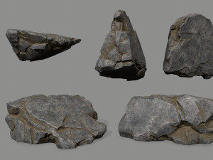 ruin set 3D-Modell