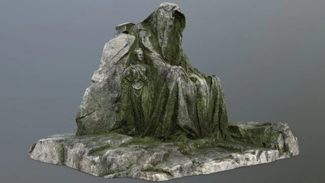 statuegate 3D Model .c4d .max .obj .3ds .fbx .stl .blend 