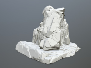 statuegate Modèles 3D en vedette