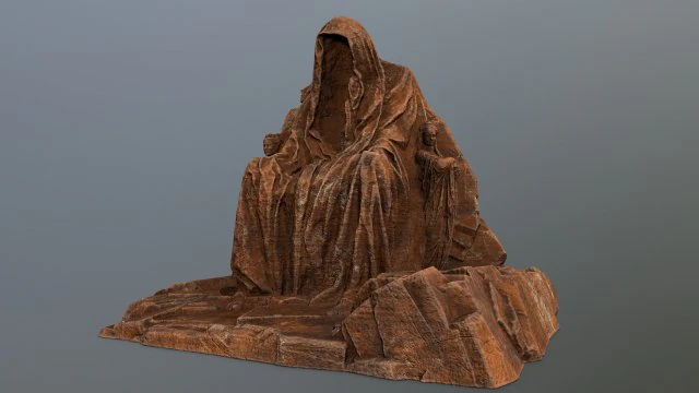 statuegate 3D Model .c4d .max .obj .3ds .fbx .stl .blend 