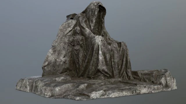 statuegate 3D Model .c4d .max .obj .3ds .fbx .stl .blend 
