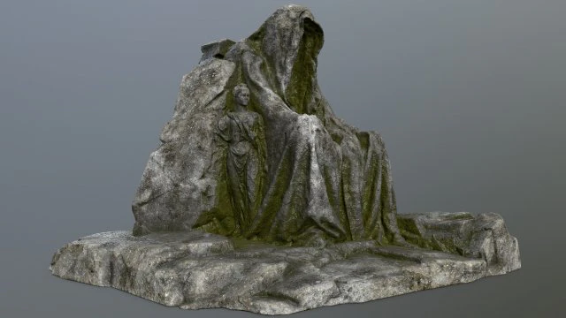 statuegate 3D Model .c4d .max .obj .3ds .fbx .stl .blend