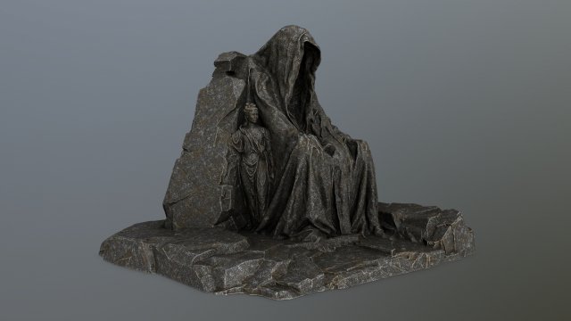 statuegate 3D 模型 .c4d .max .obj .3ds .fbx .stl .blend 