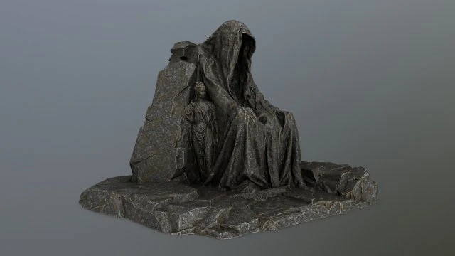 statuegate 3D Model .c4d .max .obj .3ds .fbx .stl .blend 