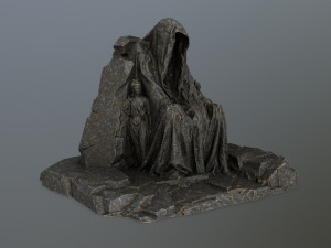statuegate 3D 模型
