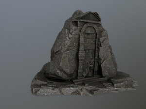 statuegate 3D 模型