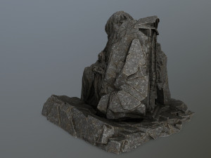 statuegate 3D 模型
