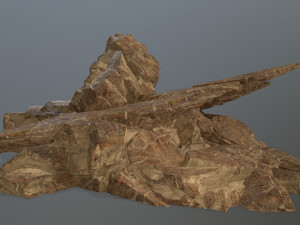 desert rocks 3D Model