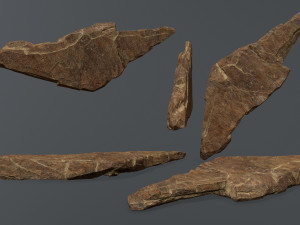 desert rocks 3D Model