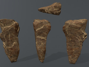 desert rocks 3D Model