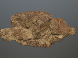 desert rocks 3D Model