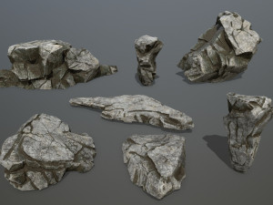 rocks 3D Модель