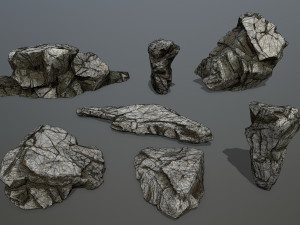 rocks 3D Модель